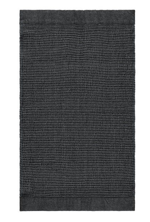 Rento Kenno Handtuch Schwarz/Grau