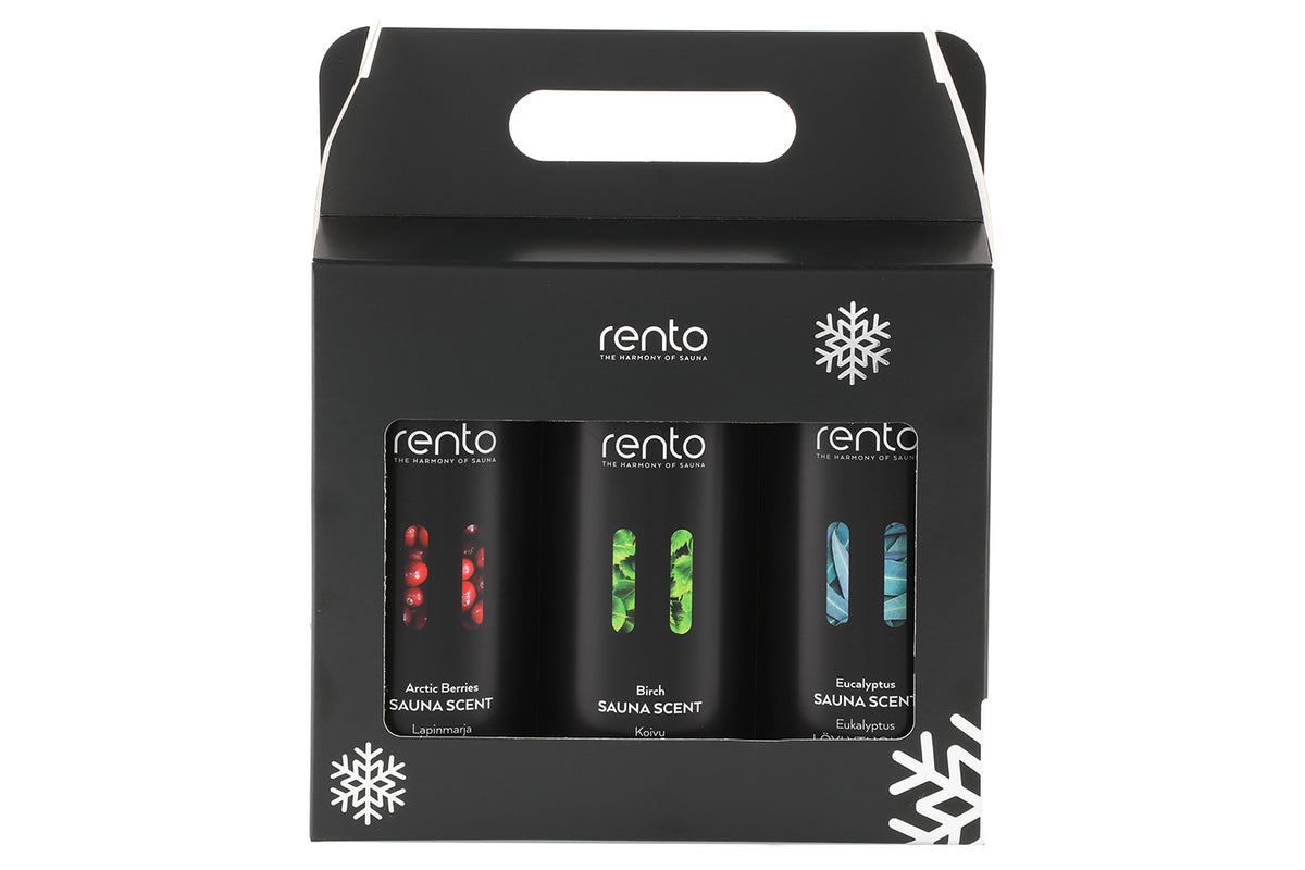 Rento Saunageuren Cadeauset 3 x 400 ml