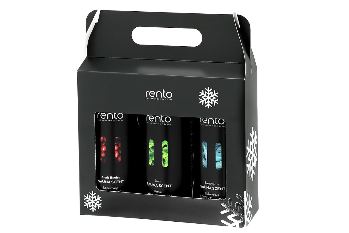 Rento Saunageuren Cadeauset 3 x 400 ml