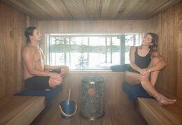 Rento aluminium sauna emmer donker blauw