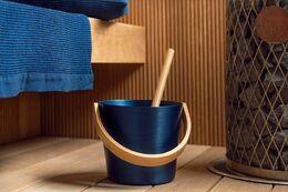 Rento aluminium sauna emmer donker blauw