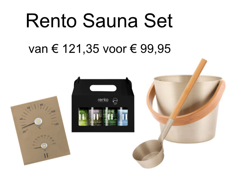 Rento Sauna Set